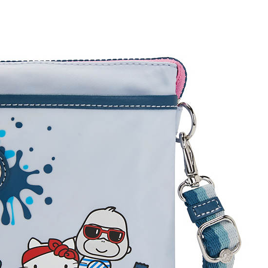 Bolsos Cruzados Kipling Riri Hello Kitty Azules | MX 1226ZU